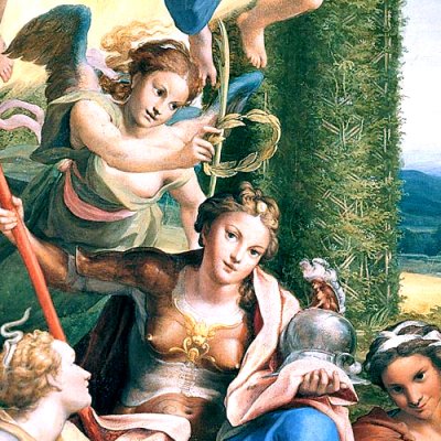Allegory of the virtues - Correggio