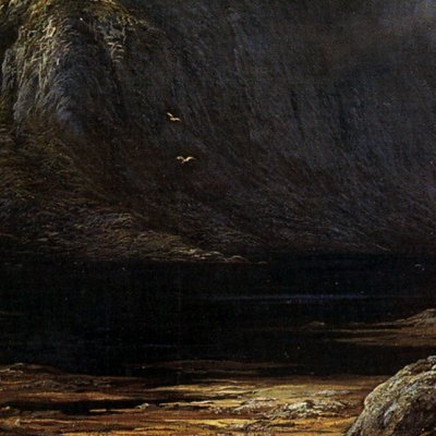Lac en Écosse après l’orage - Gustave Doré
