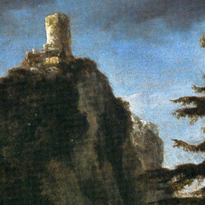 Paysage avec cascade - Jacob van Ruisdael