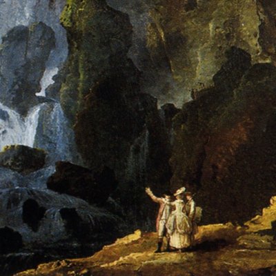 Cascades inspirées de Tivoli - Hubert Robert
