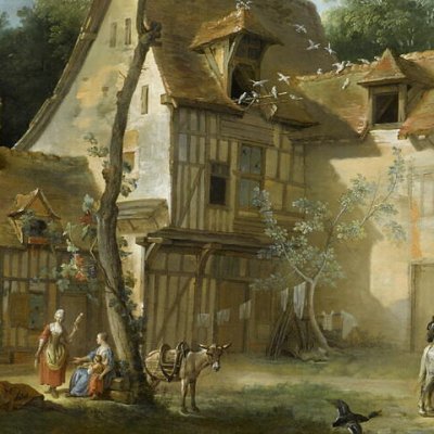 La Ferme - Jean-Baptiste Oudry