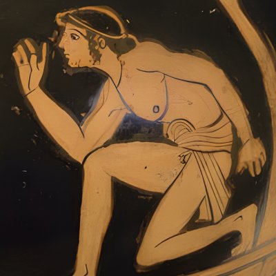 Ulysse et Nausicaa ? - Peintre de l’œnochoé de Yale