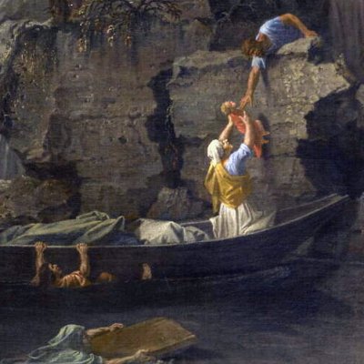 L’hiver, dit aussi Le Déluge universel - Poussin