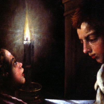 Esaü vendant son droit d’aînesse à son frère Jacob - Francesco Bassano