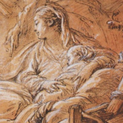 Nativité (dessin) - Boucher