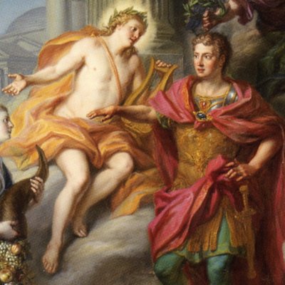 Auguste ferme le temple de Janus - Louis de Silvestre