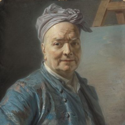 Portrait de Louis de Silvestre - Maurice Quentin de La Tour