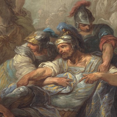 La victoire d’Alexandre sur Porus - Carle Vanloo
