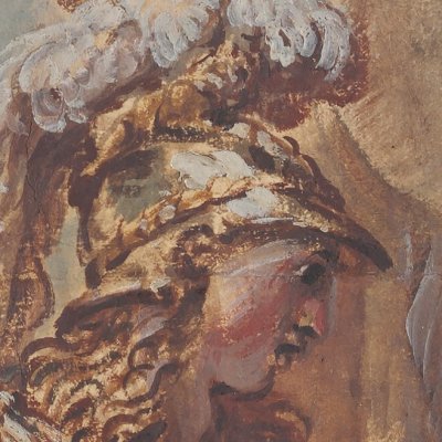 Alexandre devant la tombe de Cyrus - Castiglione