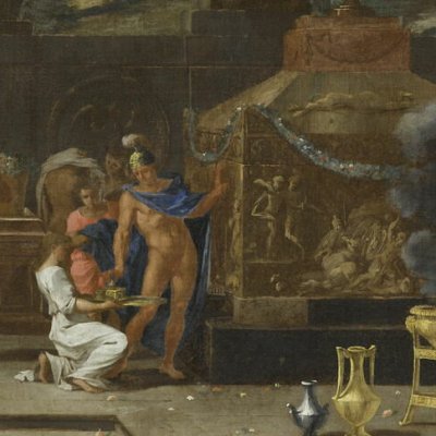 Alexandre au tombeau d’Achille - Blanchet