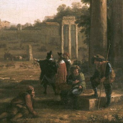 Vue du Campo Vaccino - Claude Lorrain