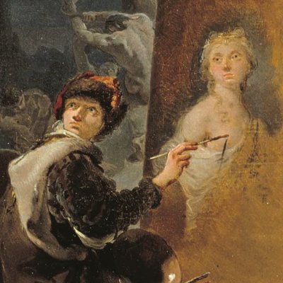 Alexandre et Campaspe dans l’atelier d’Apelle (version de Montréal) - Tiepolo