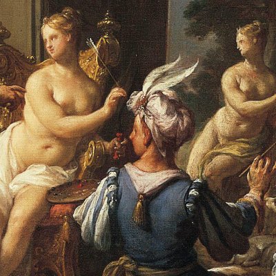 Apelle peignant Campaspe - Trevisani