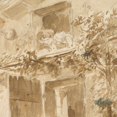 Les amours champêtres, ou Petite idylle galante - Baudouin