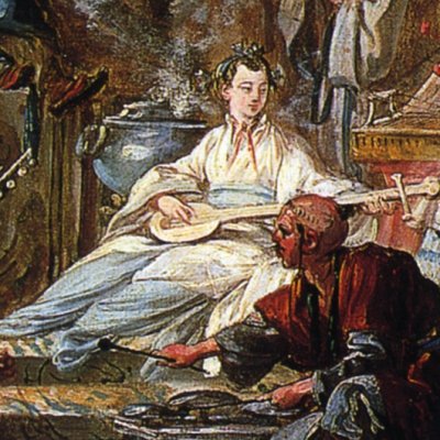 La danse chinoise (esquisses pour la Tenture chinoise) - Boucher