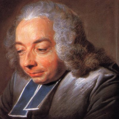 L’Abbé Huber lisant - Maurice Quentin de la Tour