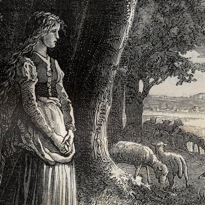 Jeanne d'Arc au Bois-Chesnu (H Martin Histoire de France 1886) - Bayard