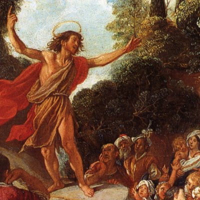 La prédication de Jean-Baptiste dans le désert - Fontebuoni