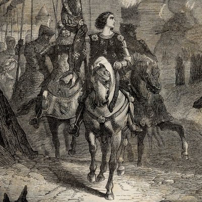 Jeanne d’Arc devant les bastides anglaises (H. Martin, Histoire de France, 1886) - Neuville