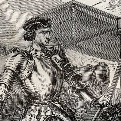 Jean Bureau and his cannons (Henri Martin, Histoire de France, 1886) - Burgun