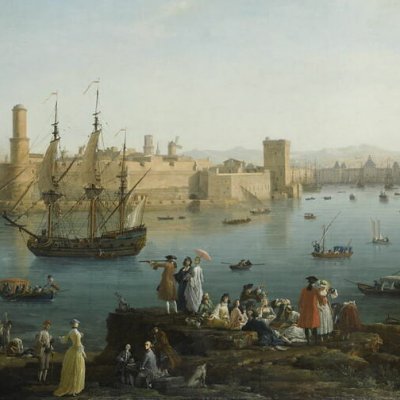 L’entrée du Port de Marseille (série des Ports de France) - Vernet