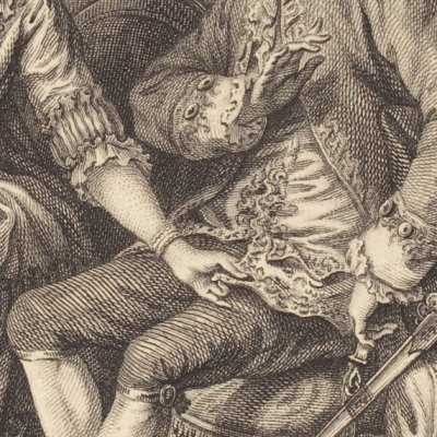 L’occupation (Hist. des mœurs & du cost.) - Lingée d’après Freudeberg