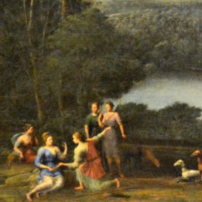 Paysage avec la nymphe Égérie pleurant Numa - Le Lorrain