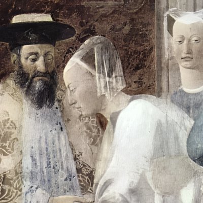 Rencontre de Salomon & de la reine de Saba (Cycle d’Arezzo) - P. della Francesca