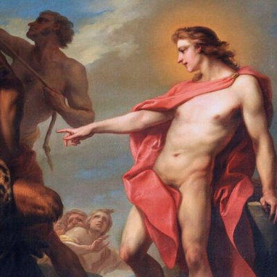 Apollon et Marsyas (version du Louvre) - Carle Vanloo