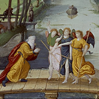 Abraham et les trois anges - Hans Bol