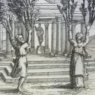 Philémon et Baucis (Fables de La Fontaine, 1694) - atelier de Chauveau