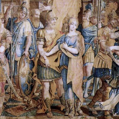 L’enlèvement des Sabines (tapisserie) - Jules Romain