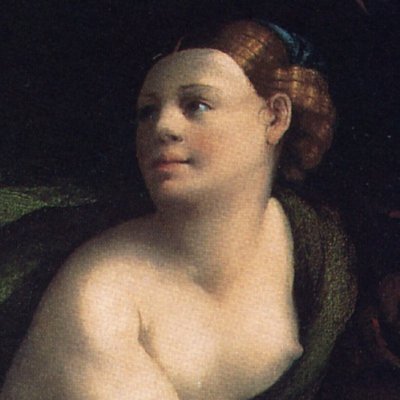 Vénus et Amour dans un paysage - Dosso Dossi
