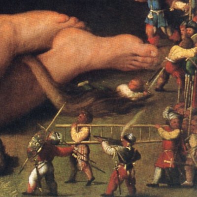 Hercule et les pygmées - Dosso Dossi
