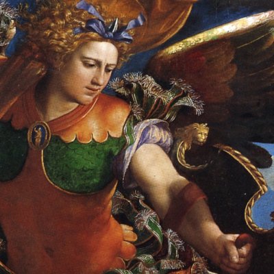 Saint Michel terrassant Satan - Dosso Dossi