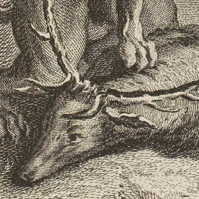 La génisse, la chèvre & la brebis… (La Fontaine, Desaint… 1755) - Oudry