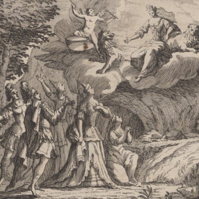 Acte I, Cybèle apparaît sur sa montagne (Lully/Quinault, Atys, 1709)