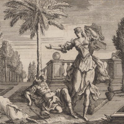 Acte V, Atys et Cybèle dans un jardin (Lully/Quinault, Atys, 1709)
