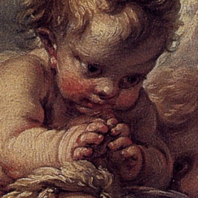 L’enfant Jésus bénissant saint Jean - Boucher