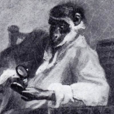 Le singe antiquaire - Chardin