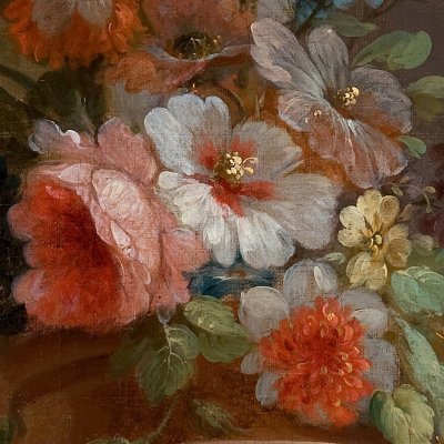 Nature morte aux fleurs et au violon - Jean-Jacques Bachelier
