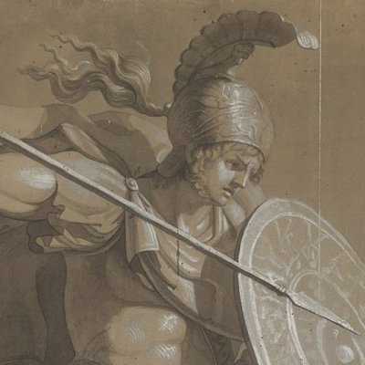 Combat d’Achille et du fleuve Scamandre - Philipp Otto Runge