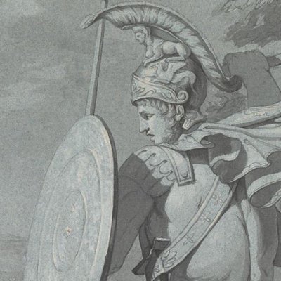 Combat d’Achille et du fleuve Scamandre (variante) - Philipp Otto Runge