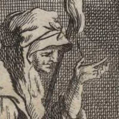 Frontispice (Histoires ou contes du temps passé, La Haye, 1742) - Fokke d'après de Sève