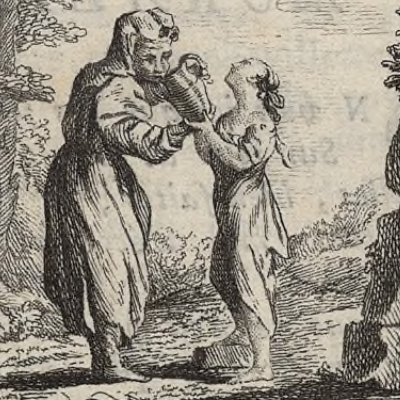 Les Fées (Histoires ou contes du temps passé, La Haye, 1742) - Fokke d'après de Sève