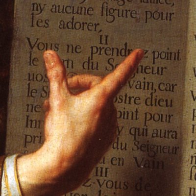 Moïse présentant les tables de la loi - Philippe de Champaigne