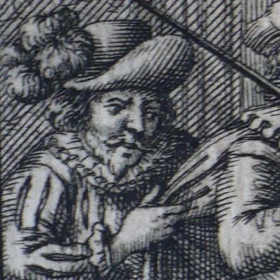 Les Fourberies de Scapin, frontispice (Molière, V, 1682) - Brissart