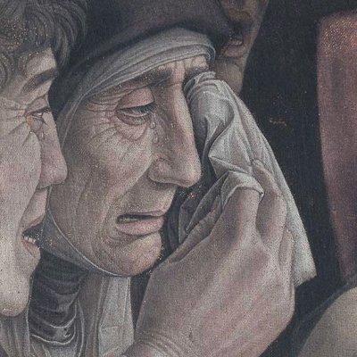 Lamentation sur le Christ mort - Mantegna