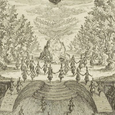 Tiphée sous le mont Ischia (1er intermède de la Libération de Tirrène) - Callot