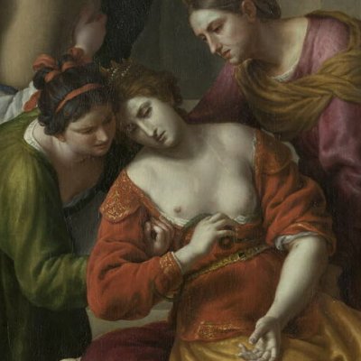 La mort de Cléopâtre - Alessandro Turchi